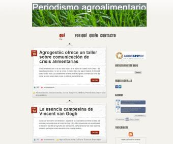 Periodismo Agroalimentario