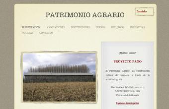 Proyecto PAGO (Patrimonio Agrario)